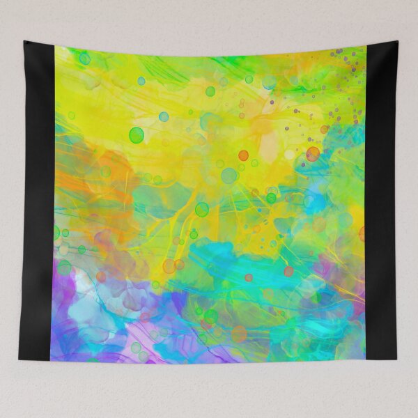 Item preview, Alcohol Ink Pattern Design, Colorful Abstract Art designed and sold by orangeblue21.