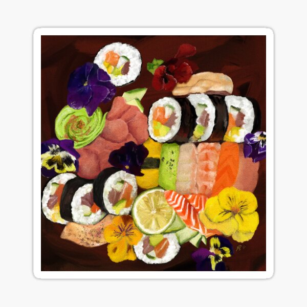 Scrumptious Sushi Sticker