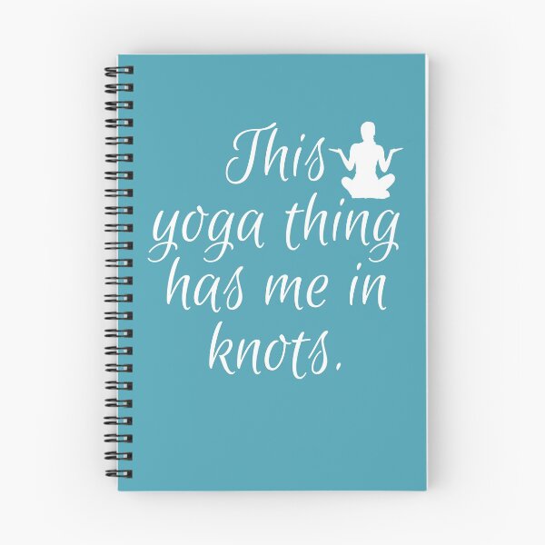 Item preview, Funny Yoga, White Silhouette Yoga Pose designed and sold by WhimsicaliTee.