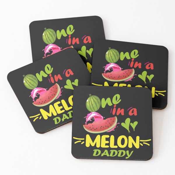 Item preview, One In A Melon Daddy T-Shirt Funny Watermelon Dad Father's Day Gift Matching Couple designed and sold by ELEVATE  SHOP.