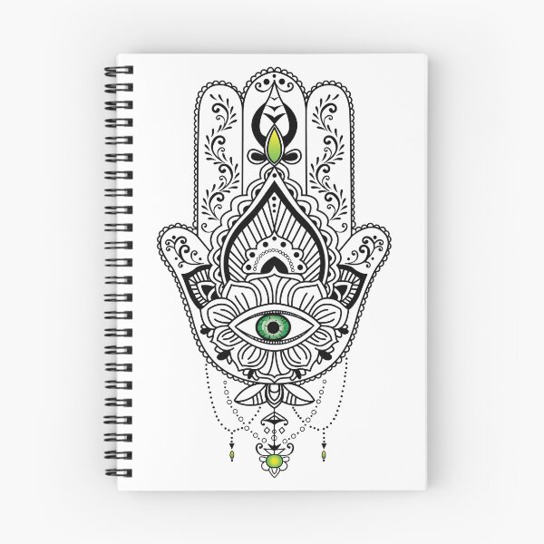 Item preview, Beautiful Hamsa Hand with Green eye designed and sold by FK-UK.