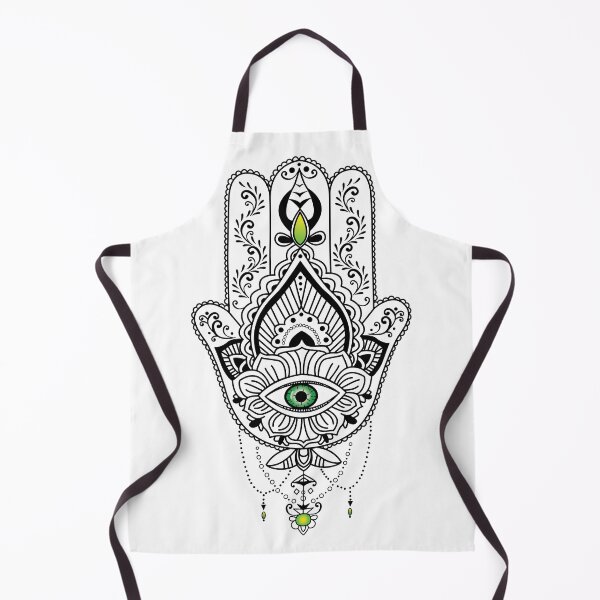 Item preview, Beautiful Hamsa Hand with Green eye designed and sold by FK-UK.