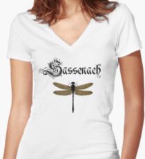 Sassenach Women's Fitted V-Neck T-Shirt