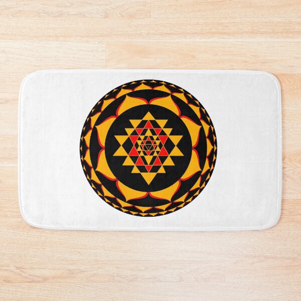 Item preview, Sacred Indian Geometry Mystical Meditative Diagram Symbol - Vector Sri Yantra designed and sold by Aenota.