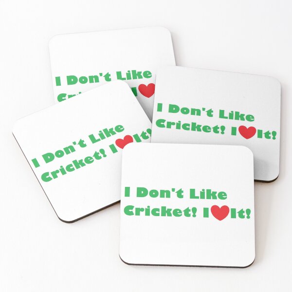 Artikelvorschau, Ich mag Cricket nicht! Ich liebe es! entworfen und verkauft von DJLancs.