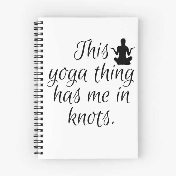 Item preview, Funny Yoga, Black Silhouette Yoga Pose designed and sold by WhimsicaliTee.
