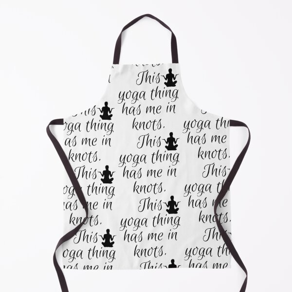Item preview, Funny Yoga, Black Silhouette Yoga Pose designed and sold by WhimsicaliTee.