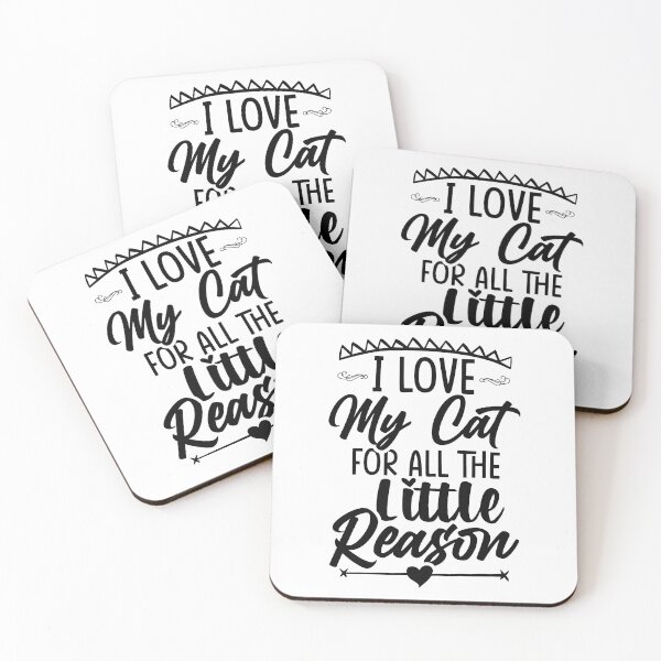 Item preview, i love my cat for all the little reasons designed and sold by Unohana.