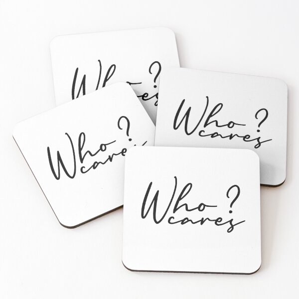 Item preview, Who cares writing designed and sold by sirineab.