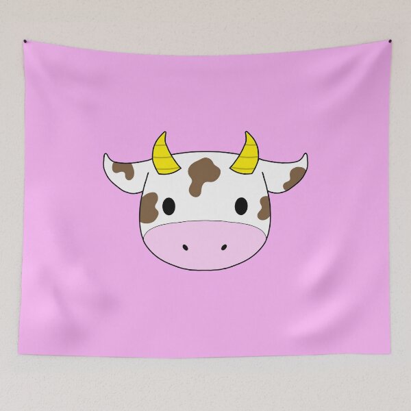 Item preview, Kawaii Cow - White & Brown designed and sold by TheeForestFox Shop.
