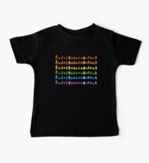 Rainbow Super Mario - Horizontal Version 1 Baby Tee