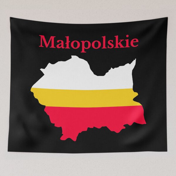 Item preview, Lesser Poland Voivodeship Map Design, Poland designed and sold by marosharaf.