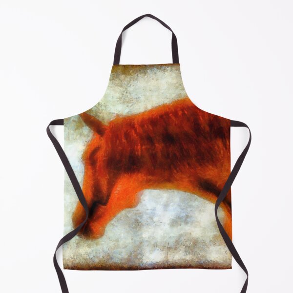 Item preview, Oil Painting - Red Horse Head designed and sold by Aenota.