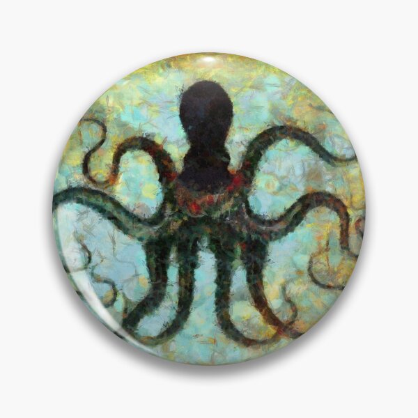 Item preview, Oil Painting - Big Octopus designed and sold by Aenota.
