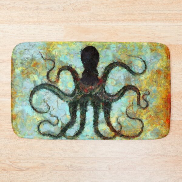 Item preview, Oil Painting - Big Octopus designed and sold by Aenota.