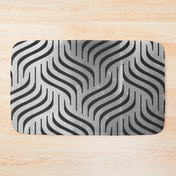 Item preview, Grey Wavy Diamonds Pattern  designed and sold by Designs By YL.