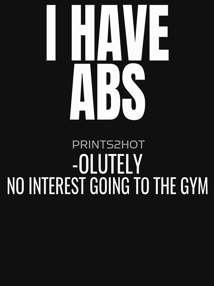 Funny Workout Shirt Anti Exercise Fitness Cardio Lazy Gift Premium T-Shirt