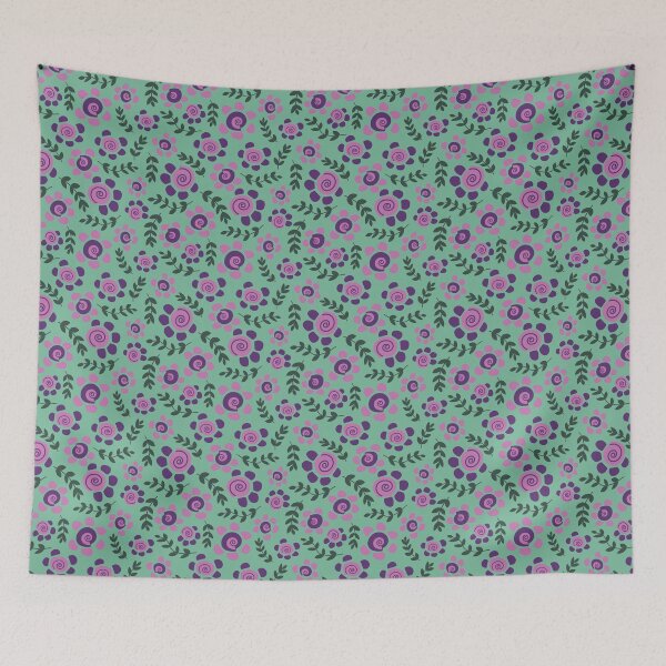 Item preview, Blooming Swirls in Green designed and sold by HerBlueRidge.