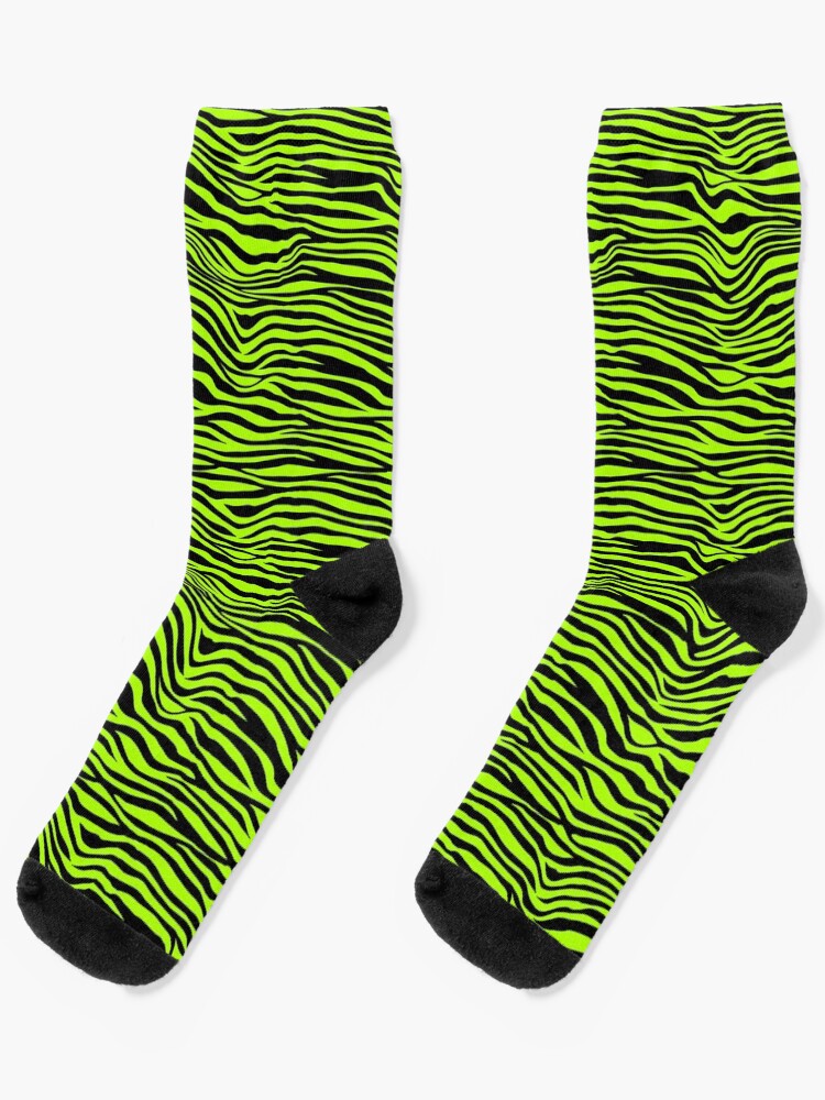 Zebra on sale print socks