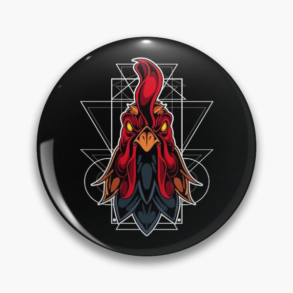 Item preview, Geometric rooster. designed and sold by emphatic.