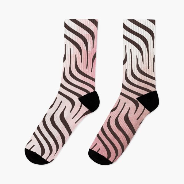 Item preview, Blush Pink Wavy Diamonds Pattern  designed and sold by Designs By YL.