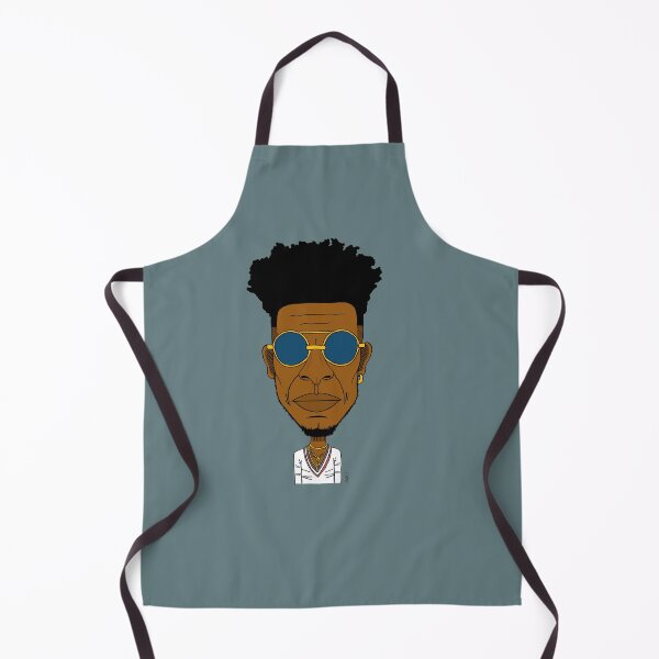 Item preview, Drawn portrait of saxophonist (Glasses) designed and sold by Eric Sintès.