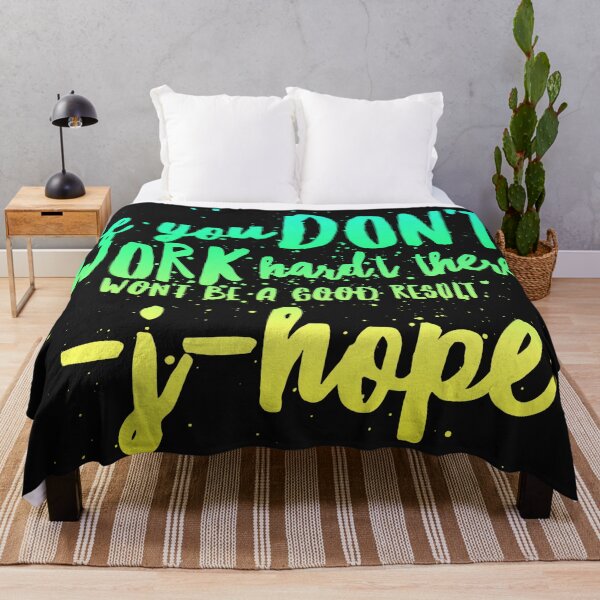 Item preview, hoseok quoteb bts neon cool typography designed and sold by THB designs.