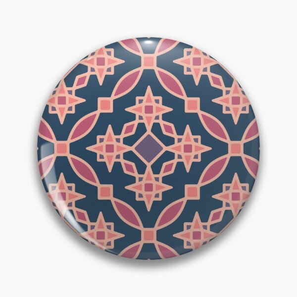 Item preview, Berry Tile Quatrefoil Pattern designed and sold by sarabethtextile.