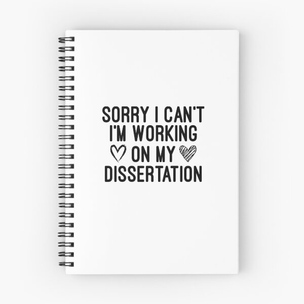 Item preview, Sorry I Can't I'm Working On My Dissertation designed and sold by Simoakn.