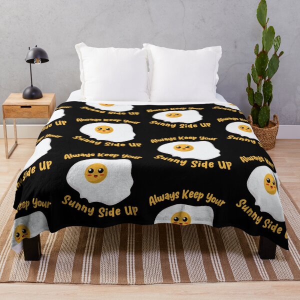 Item preview, Always Keep Your Sunny Side Up Kawaii Fried Egg designed and sold by TheButtonCrew.