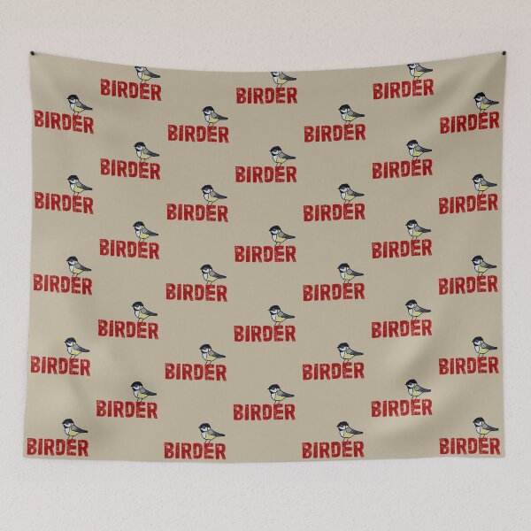 Item preview, Birder  (red) designed and sold by sandpiperstudio.