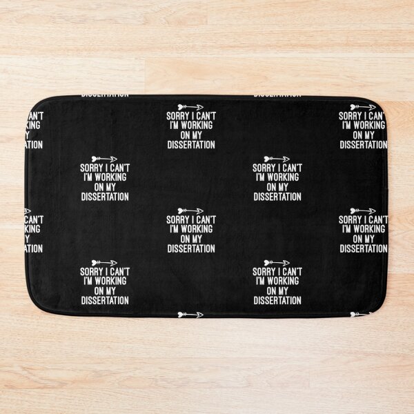 Item preview, Sorry I Can't I'm Working On My Dissertation designed and sold by Simoakn.