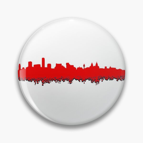 Item preview, Liverpool Skyline Rocks Red designed and sold by Paul Madden.