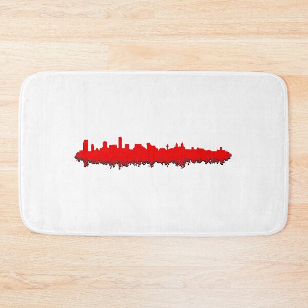 Item preview, Liverpool Skyline Rocks Red designed and sold by Paul Madden.