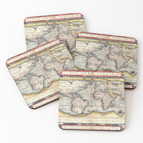 Item preview, Ortelius World Map designed and sold by Weston  Westmoreland.