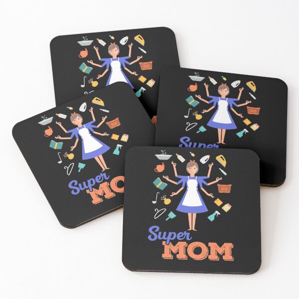 Item preview, Super Mom, Happy Mother's Day designed and sold by ZaydounStark.