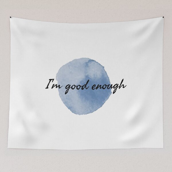 Item preview, Watercolor design for worthy people who are good enough to make a difference designed and sold by Awesome 4 all.