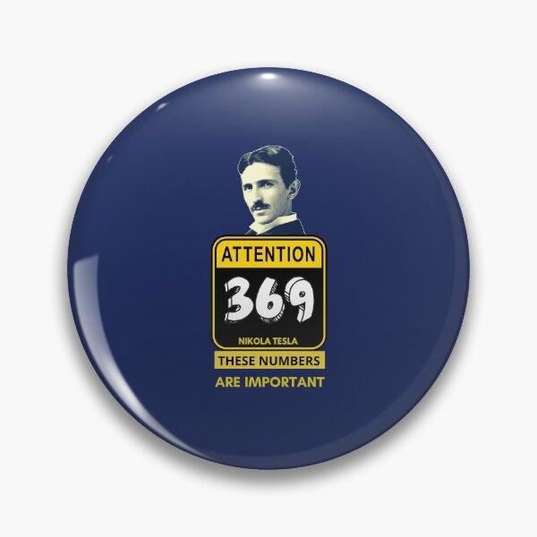 Item preview, Nikola Tesla - 3, 6, 9 Important Numbers (S) designed and sold by Emma's New York Magic.