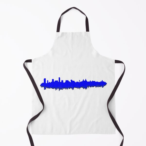 Item preview, Liverpool Skyline Rocks Royal Blue designed and sold by Paul Madden.