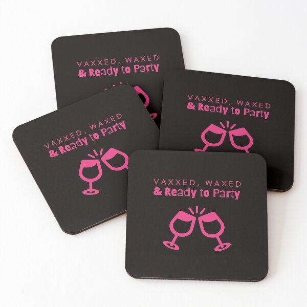 Item preview, Vaxxed and Waxed Ready to Party Vaccine Funny designed and sold by Philfashionista.