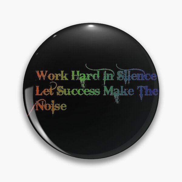 Item preview, work hard in silence let success make in noice - RGB Gaming Edition designed and sold by WilliamsGFX.