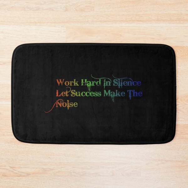 Item preview, work hard in silence let success make in noice - RGB Gaming Edition designed and sold by WilliamsGFX.