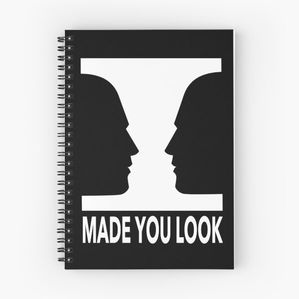 Item preview, Rubins Vase - Made You Look Faces and Vase Illusion designed and sold by molamode.