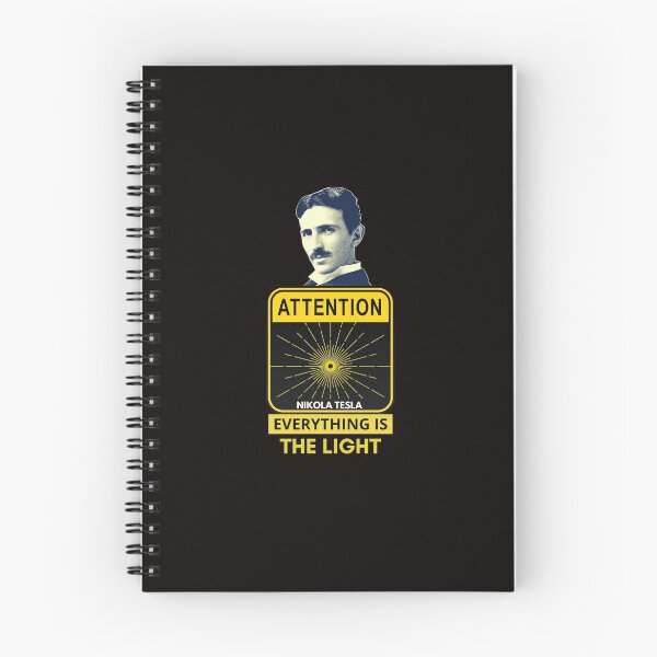 Item preview, Nikola Tesla - Everything is the Light designed and sold by Emma's New York Magic.