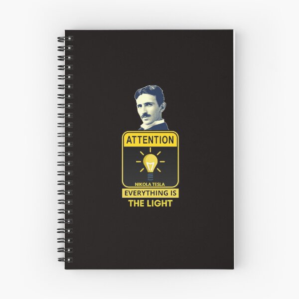 Item preview, Nikola Tesla - Everything is the Light (B) designed and sold by Emma's New York Magic.