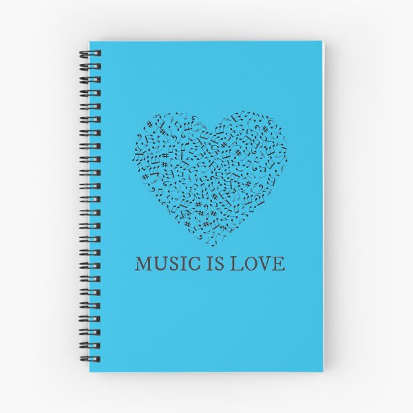 Item preview, Musical Notation Heart: Music is my Love Language designed and sold by Purrfecta.