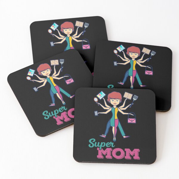Item preview, Super Mom, Happy Mother's Day designed and sold by ZaydounStark.