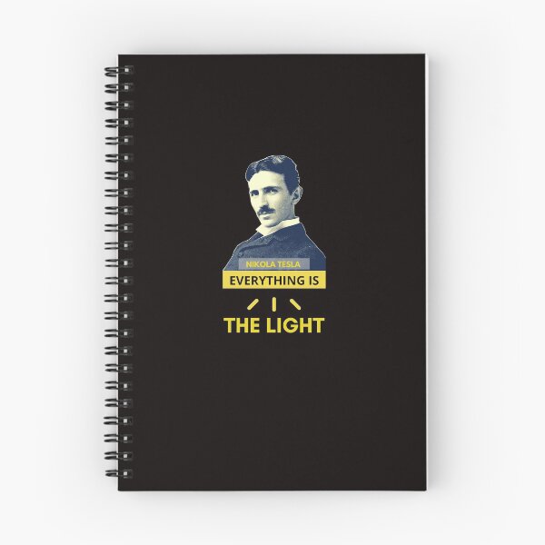 Item preview, Nikola Tesla - Everything is the Light (C) designed and sold by Emma's New York Magic.