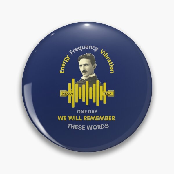 Item preview, Nikola Tesla - Energy, frequency, vibration (Y) designed and sold by Emma's New York Magic.