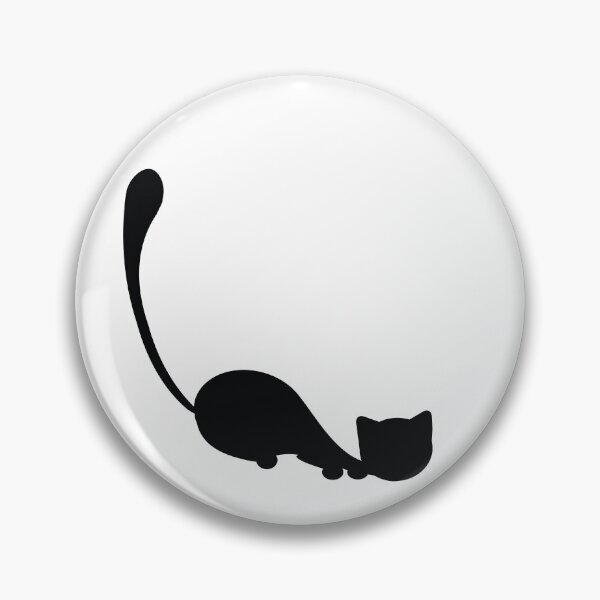 Item preview, Hunting cat's silhouette designed and sold by Aenota.